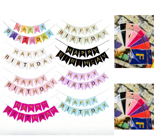 Happy Birthday Banner - Produk NaisyaShop